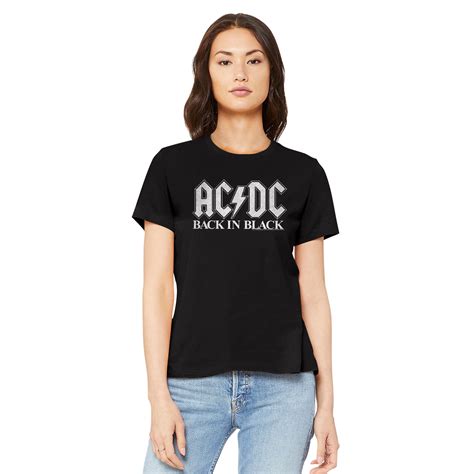 Women Acdc Womens T Shirt Casual O Neck Short Sleeve Tees Tops Knits