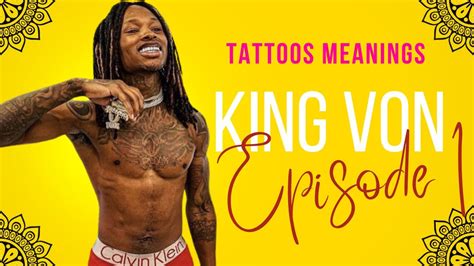 King Von Chest Tattoos
