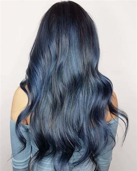 25 Midnight Blue Hair Color Ideas For A Unique Look In 2021