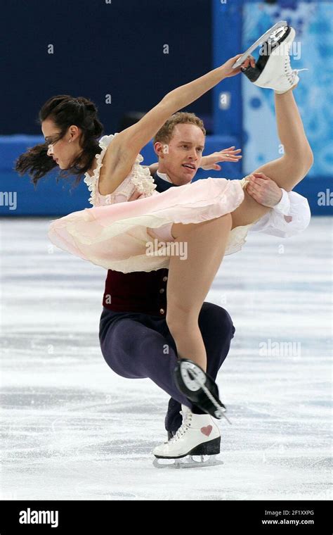 Madison Chock And Evan Bates From Usa During The Figure Skating Ice