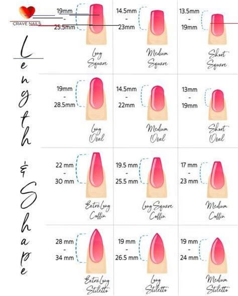 How To Measure Your Nails And Determine Your Press On Sizes Nail Length