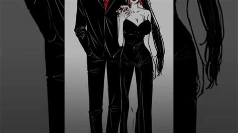 Lookism Ryuhei Kuroda And Neko Mitsuki In Black Suits Lookismedit