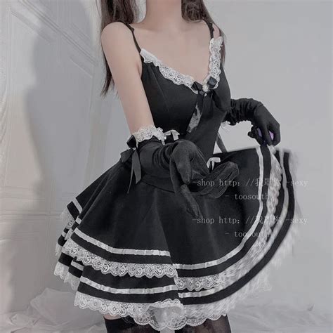 Av Actress Uniform Lolita Sexy Maid Cosplay Costumes Cute Dress And