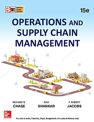 Operations And Supply Chain Management 15th Edition Paperback Chase
