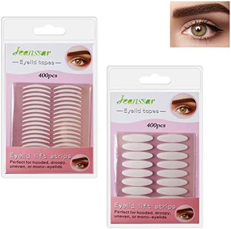 Pcs Natural Invisible Single Sided Eyelid Tapes Double Eyelid