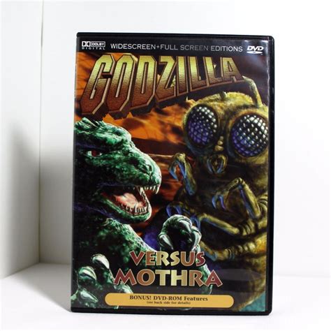 Godzilla Vs Mothra Rare Oop Dvd Special Features Dvd Rom 1998