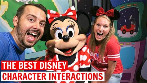 The Best Disney Character Interactions Epcot Wdw Vacation June Day Part Youtube