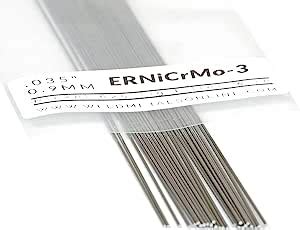 Inconel 625 Filler Wire 035 0 9mm 25 Pack ERNiCrMo 3 TIG