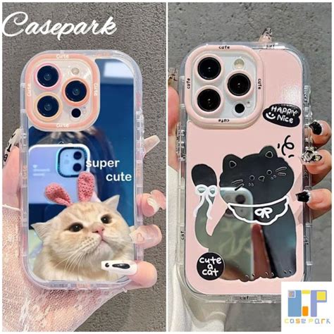 Casepark เคสโทรศัพท์กระจกสำหรับ A15 Oppo A17 A16 A38 A3s A54 A57 A58 A7