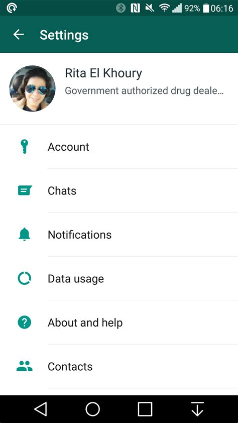 Whatsapp 212506 Revamps And Reorganizes The Settings Screen