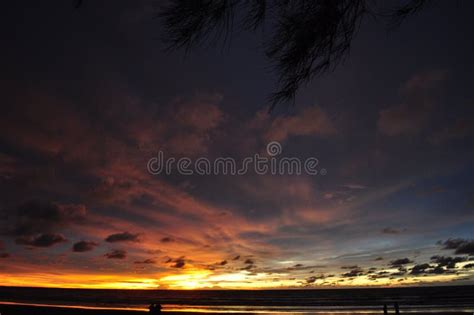 Sunset At The Maldives Beaches Stock Photo Image Of Bekenu Coastal