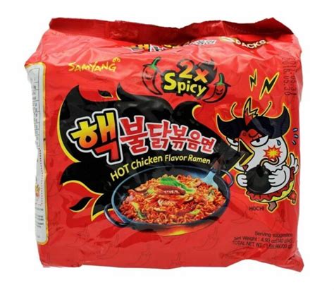 Samyang Korean Fire Challenge Buldak Noodle 2x Hot Spicy Chicken Flavor