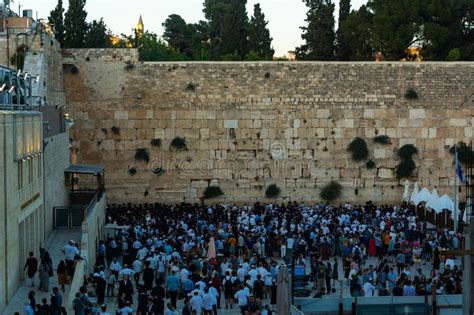 The Western Wall Or Wailing Wall Editorial Photo Image Of Jewish