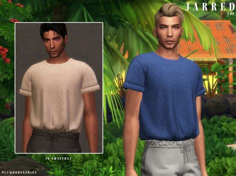 Jarred Top By Plumbobs N Fries At Tsr Sims 4 Updates