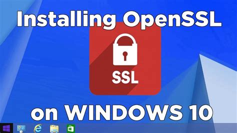 How To Install Openssl On Windows Windows Updated Youtube