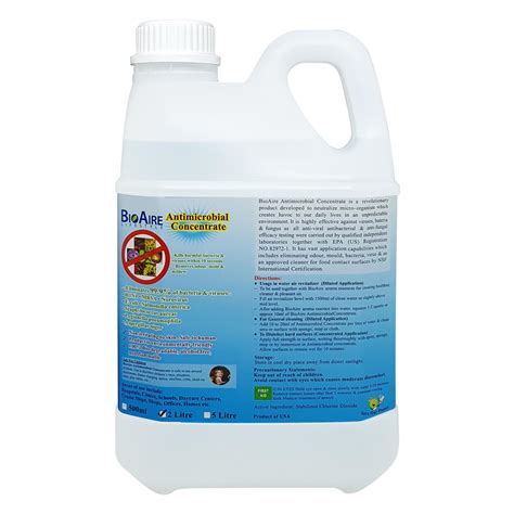 Antimicrobial Concentrate Disinfectant - 2 Litres | Bioaire Lifestyle
