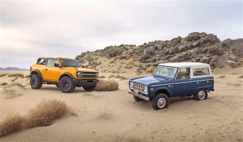 Ford Bronco Heritage Edition Coming For 2022 Model Year
