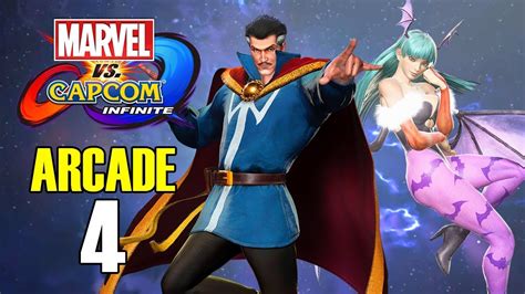Marvel Vs Capcom Infinite Arcade 4 Doctor Strange And Morrigan