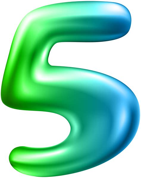 Number 4 Clipart Neon Green Number 4 Neon Green Transparent Free For