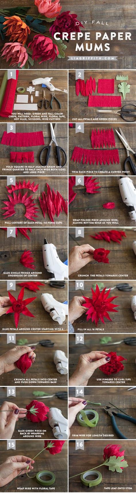 1001 Ideas For Diy Paper Flowers To Decorate With