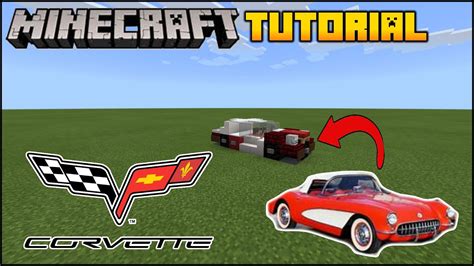 Go into google and type in minecraft version changer and download it. Minecraft Classic Car- How To Build A 1957 Corvette C1 ...