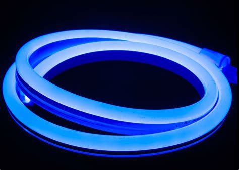 Blue Led Neon Tube Light 14mm 26mm Dimension 10w M Power Low Heat
