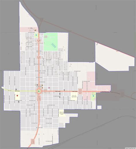 Map Of Boise City Oklahoma