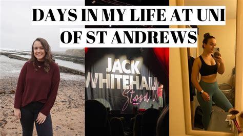 Vlog A Few Days In My Life At University Of St Andrews Youtube