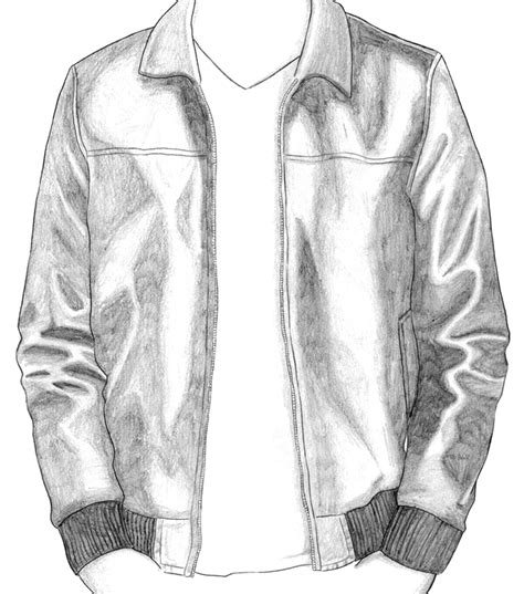 Leather Jacket Drawing Reference Tattooshopsinglasgowky