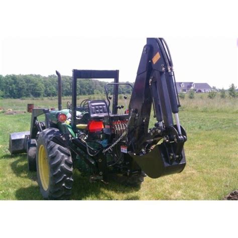 Titan Attachments Lw6a 6 Ft 3 Point Backhoe With Thumb Excavator For