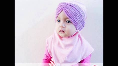 Foto Bayi Lucu Imut Cantik Berhijab Gambar Viral Hd