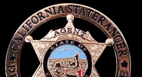California State Ranger Dept Of Justice Badge