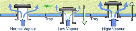 Distillation Column Column Internals Bubble Cap Trays Valve Trays