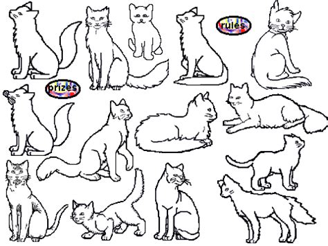 To create a cat's page: Warrior cats, Cat coloring page, Coloring pages