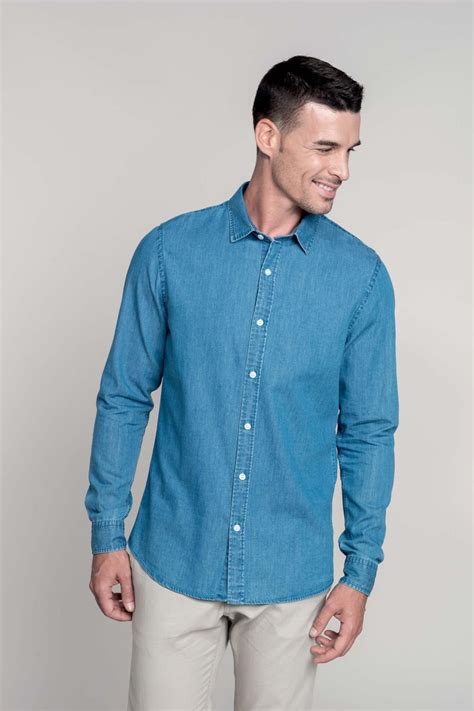 We did not find results for: Chemise chambray manches longues pour homme