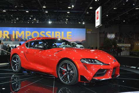 Live Photos Of The 2020 Toyota Supra From Detroit Motor Show 2019 Get