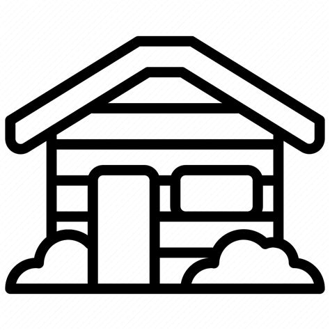 Snowy Cabin House Icon Download On Iconfinder