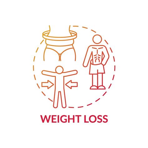 Weight Loss Concept Icon 2130009 Vector Art At Vecteezy