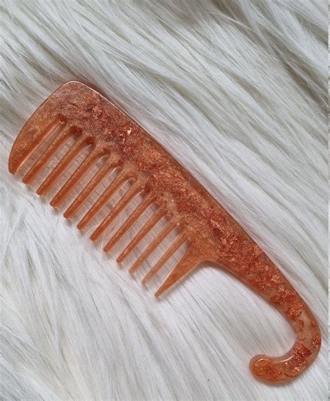 Resin Comb Resin Art Comb Afrokamm For Hanging Etsy