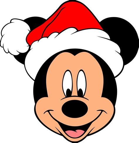 Mickey Mouse And Friends Christmas Head Svg File Etsy Disney