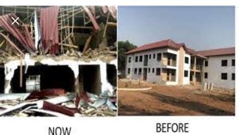Nigerian Embassy Staff Quarters In Ghana Demolished