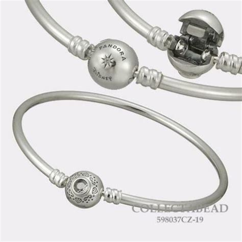 Authentic Pandora Disney Jasmine And Aladdin Bangle Bracelet 598037cz Ebay