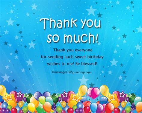 Thank Message Birthday Wishesbest 20 Thank You Everyone For The Birthday Wishes Thank You For