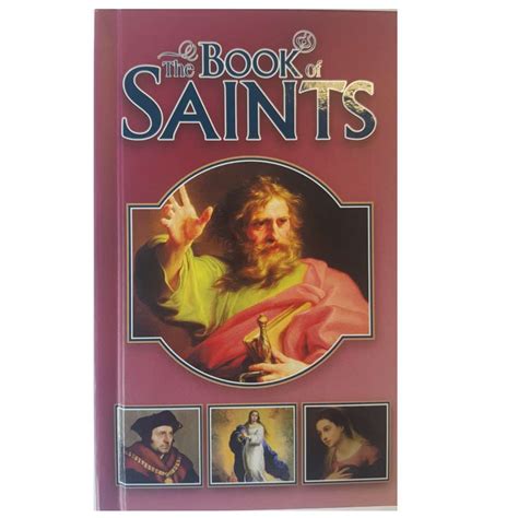 The Book Of Saints L Bookshop L St Martin Apostolate