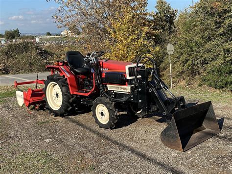 Tractor Yanmar F16 With Front Loader Paouris Tractors
