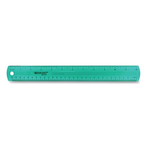 12 Jewel Colored Ruler By Westcott Acm12975