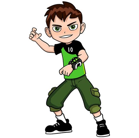 How To Draw The Omnitrix Ben 10 Easy Youtube
