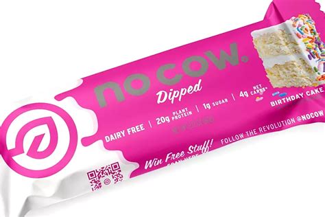 Target Exclusive Birthday Cake No Cow Dipped Protein Bar