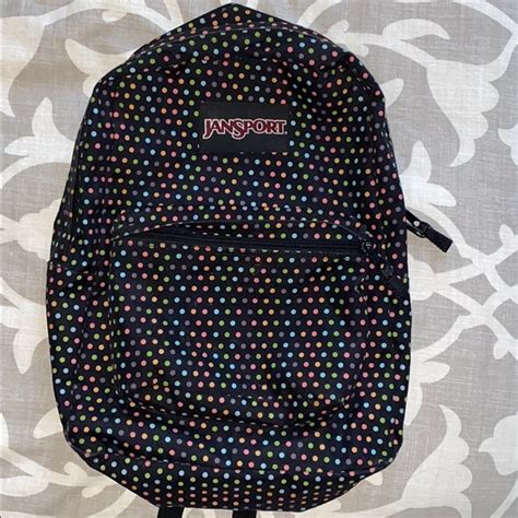 Jansport Bags Polka Dot Jansport Backpack Poshmark