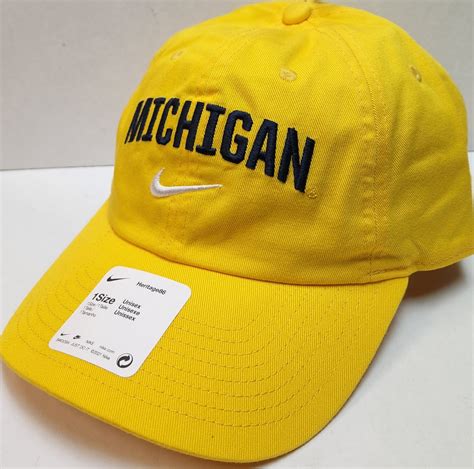 U of M Wolverines Nike Amarillo MICHIGAN Hat - 195571506089